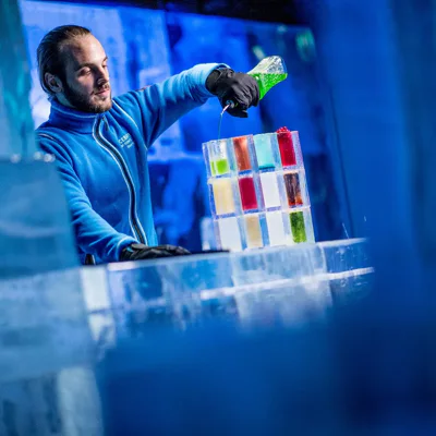 Icebar och middag för två